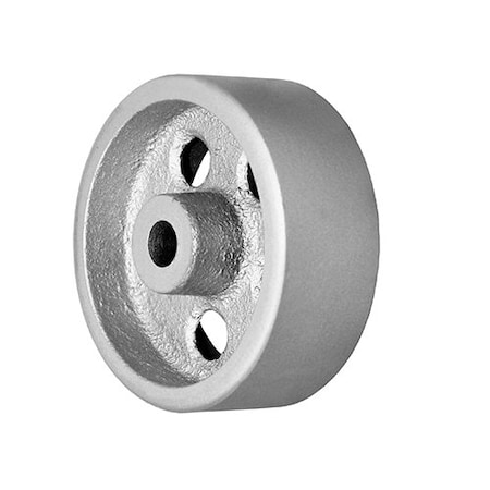 Durastar Wheel; 3X1.25 Semi-Steel (Silver); 3/8 Plain Bore 314SS82S